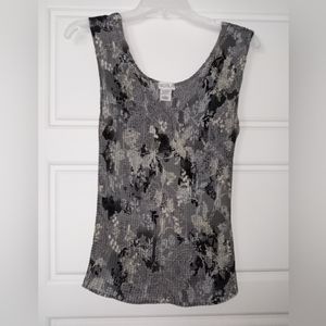 NICOLA gray Sleeveless blouse size large